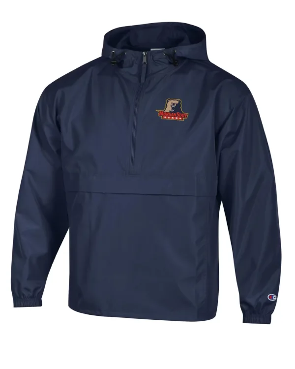 Morgan State Bears Half Zip Windbreaker Jacket