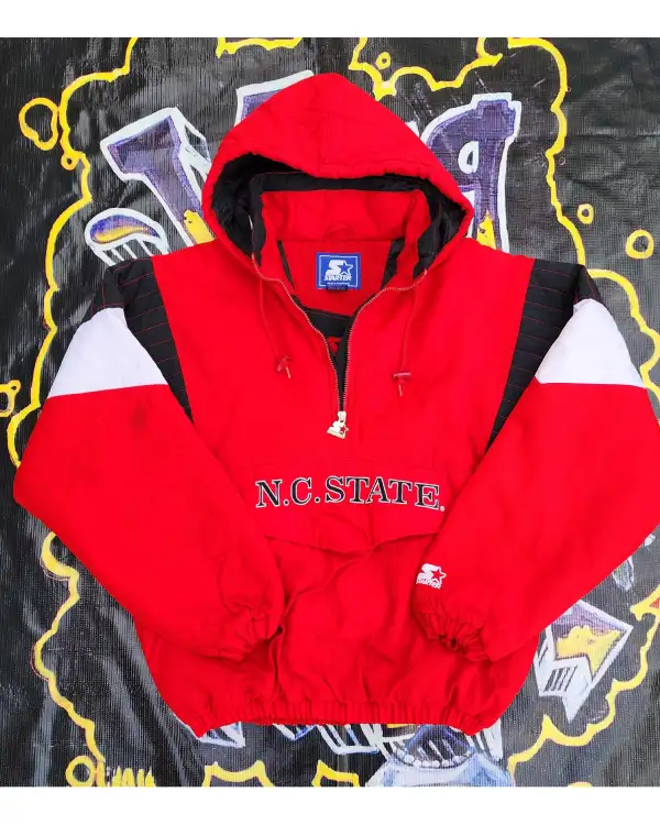 NC State Wolfpack Starter Hooded Jacket