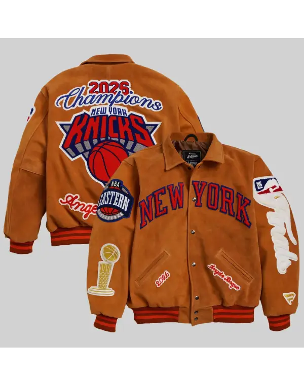 New York Knicks 2026 Finals Champions Artisan Jacket