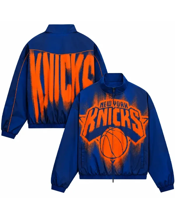 New York Knicks Game Theater Loud Bomber Jacket