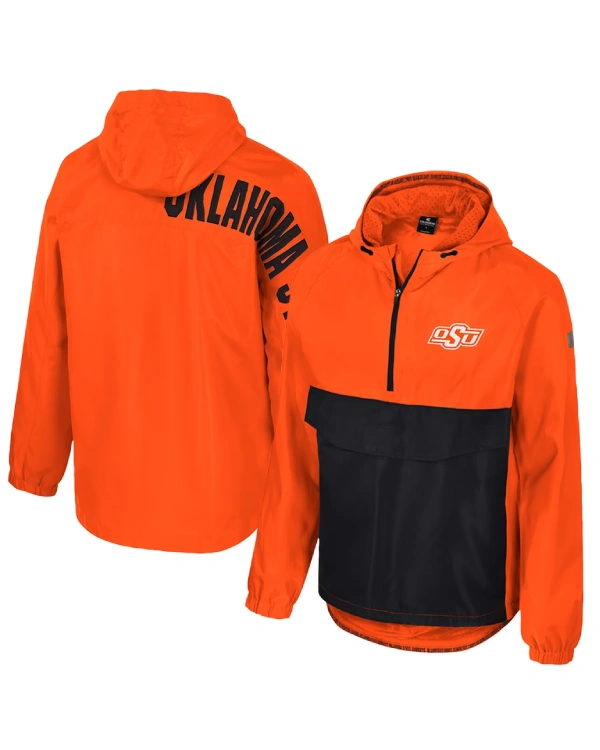 Oklahoma State Cowboys Half-Zip Pullover Jacket