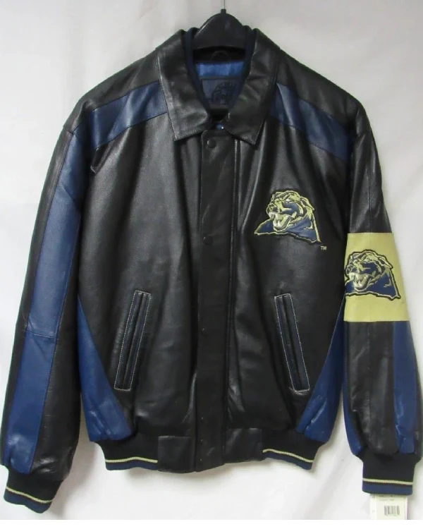 Pitt Panthers Black Leather Jacket